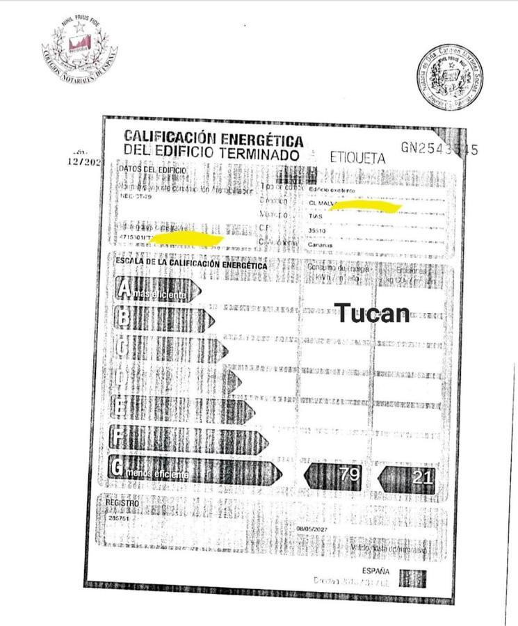 Vivienda Vacacional El Tucan Tías Exteriér fotografie